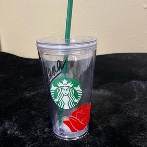 NEW Starbucks Selena Clear Mermaid 16oz Grande Cold Cup Tumbler Brand